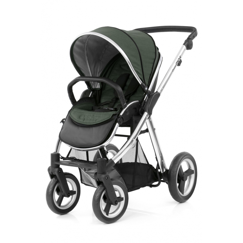 BabyStyle kočárek Oyster Max Mirror/Olive Green 2017