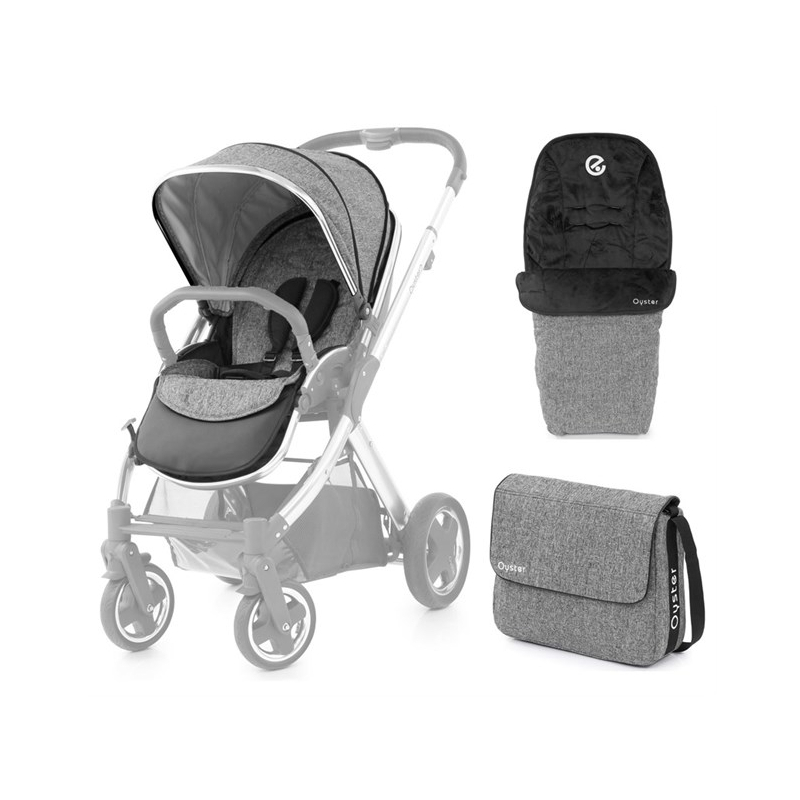 BabyStyle Oyster 2/ Max colour pack Wolf Grey 2018