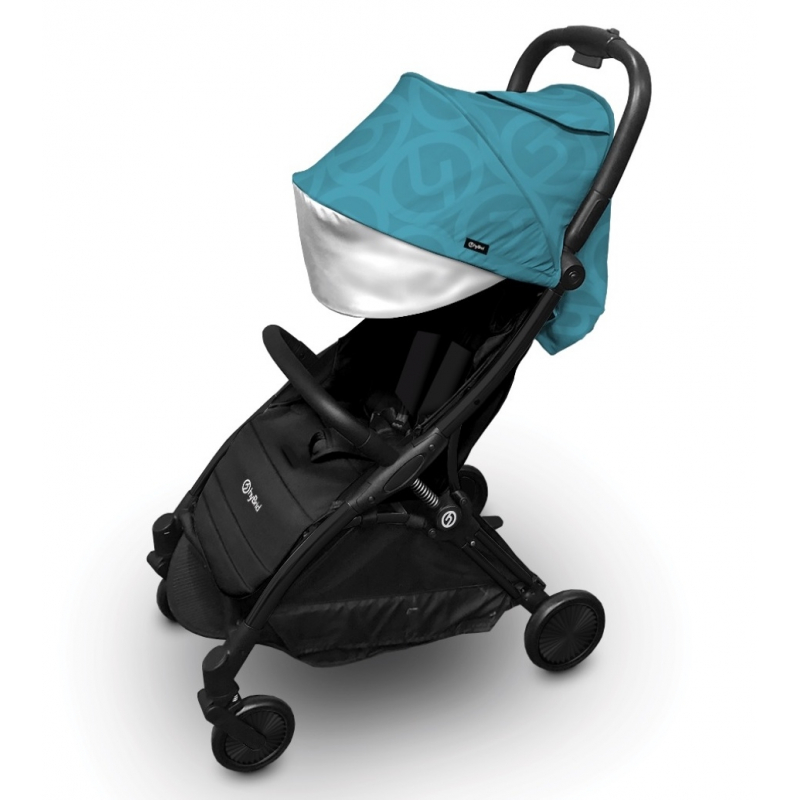 Hybrid Ezyfold stroller Black/ Mint 2020