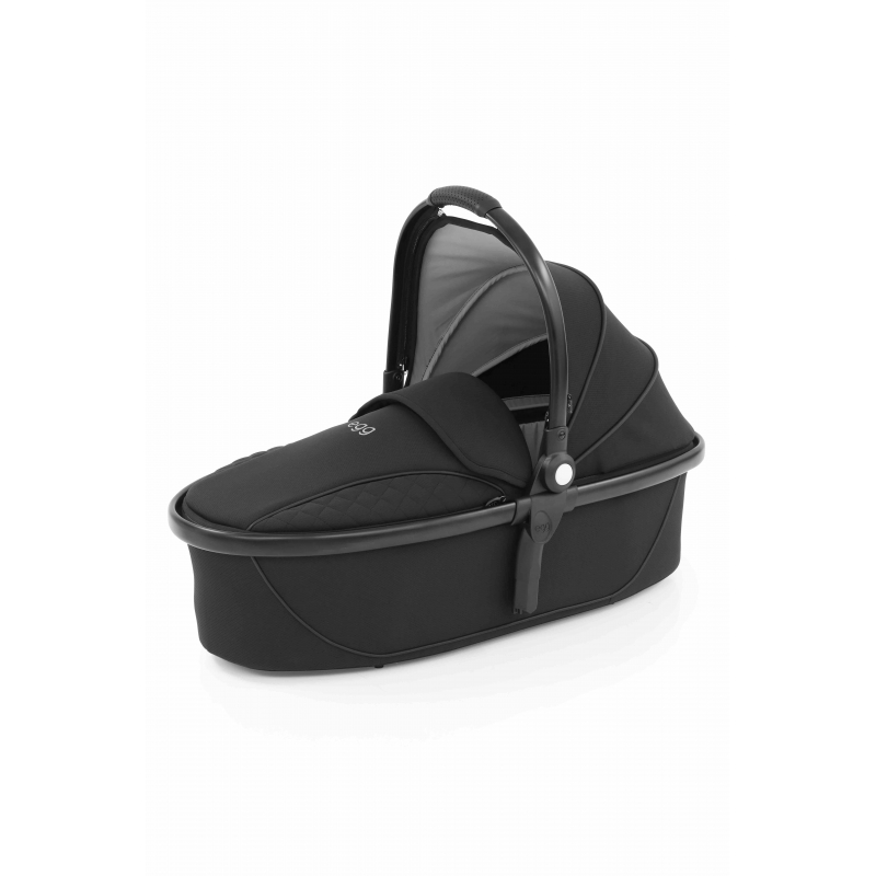 BabyStyle Egg2 hlboká vanička, JUST BLACK / Black mat 2021 - Špeciálna Edícia