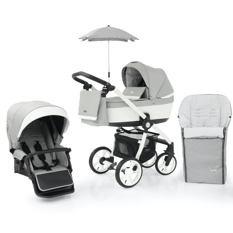 Babystyle Prestige3 Active (white/ black) 6in1 Frost 2021